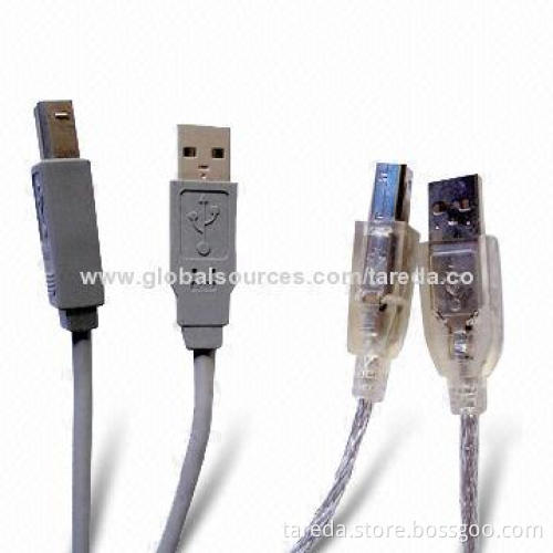 USB AM/BM/Printer Date Cables, Various Colors Available
